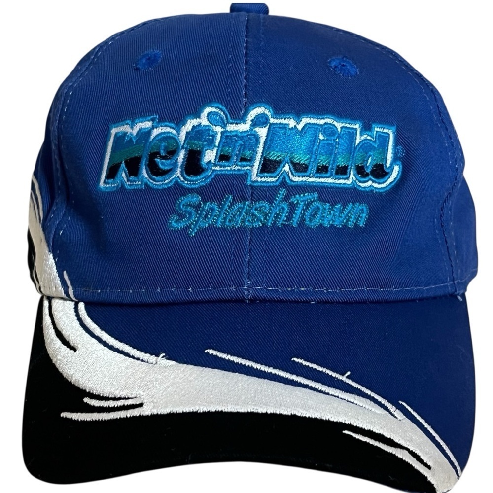 Outdoor Cap's "WETnWILD SplashTown" Adjustable Blue, Black, White Ball Cap